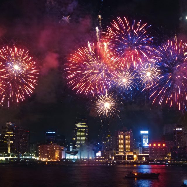 Fireworks wallpaper preview